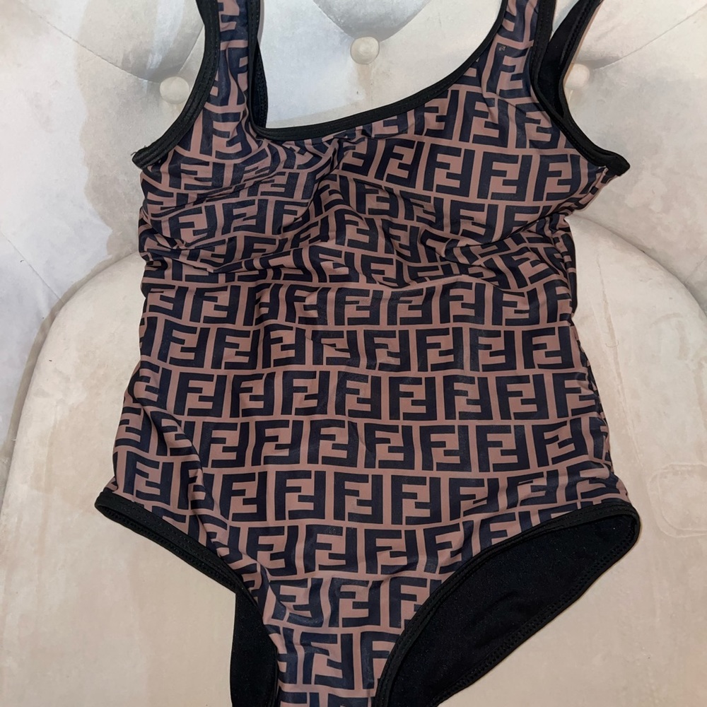 FF Inspired One Piece Swimsuit. Size Large. Fits Medium/Large